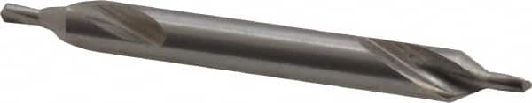 Interstate - #2 Plain Cut 60° Incl Angle Cobalt Combo Drill & Countersink - Industrial Tool & Supply