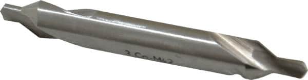 Interstate - #3 Plain Cut 60° Incl Angle Cobalt Combo Drill & Countersink - Industrial Tool & Supply