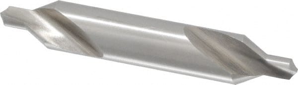 Interstate - #6 Plain Cut 60° Incl Angle Cobalt Combo Drill & Countersink - Industrial Tool & Supply