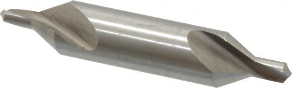 Interstate - #7 Plain Cut 60° Incl Angle Cobalt Combo Drill & Countersink - Industrial Tool & Supply