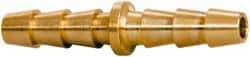Parker - Hose Barb x Hose Barb Hose Mender - 3/16" ID Hose x 0.227" OD Hose, Brass - Industrial Tool & Supply