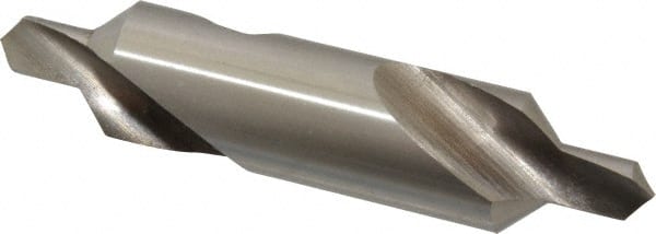 Interstate - #8 Plain Cut 90° Incl Angle Cobalt Combo Drill & Countersink - Industrial Tool & Supply