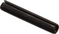 Value Collection - 2mm Diam x 12mm Long Slotted Spring Pin - Grade 1070-1080 Steel, Plain Finish - Industrial Tool & Supply