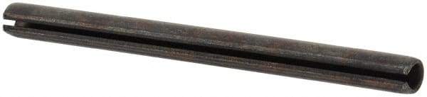 Value Collection - 2mm Diam x 26mm Long Slotted Spring Pin - Grade 1070-1080 Steel, Plain Finish - Industrial Tool & Supply