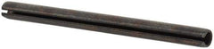 Value Collection - 2mm Diam x 26mm Long Slotted Spring Pin - Grade 1070-1080 Steel, Plain Finish - Industrial Tool & Supply