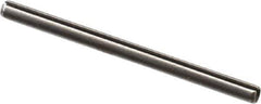 Value Collection - 2mm Diam x 30mm Long Slotted Spring Pin - Grade 1070-1080 Steel, Plain Finish - Industrial Tool & Supply