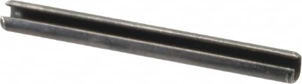 Value Collection - 3.5mm Diam x 35mm Long Slotted Spring Pin - Industrial Tool & Supply