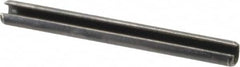 Value Collection - 3.5mm Diam x 35mm Long Slotted Spring Pin - Industrial Tool & Supply