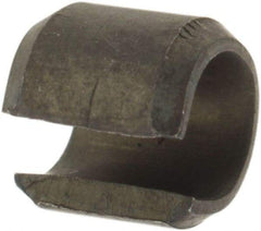 Value Collection - 4mm Diam x 4mm Long Slotted Spring Pin - Grade 1070-1080 Steel, Plain Finish - Industrial Tool & Supply