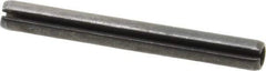 Value Collection - 5mm Diam x 45mm Long Slotted Spring Pin - Grade 1070-1080 Steel, Plain Finish - Industrial Tool & Supply