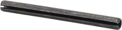 Value Collection - 5mm Diam x 55mm Long Slotted Spring Pin - Grade 1070-1080 Steel, Plain Finish - Industrial Tool & Supply