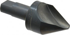 M.A. Ford - 1-1/2" Head Diam, 3/4" Shank Diam, 1 Flute 60° High Speed Steel Countersink - Industrial Tool & Supply