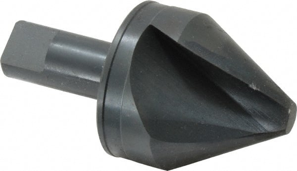 M.A. Ford - 2" Head Diam, 3/4" Shank Diam, 1 Flute 60° High Speed Steel Countersink - Industrial Tool & Supply