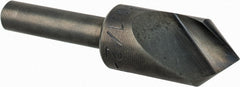 M.A. Ford - 1/2" Head Diam, 1/4" Shank Diam, 1 Flute 82° High Speed Steel Countersink - Industrial Tool & Supply