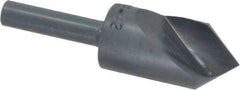 M.A. Ford - 5/8" Head Diam, 1/4" Shank Diam, 1 Flute 82° High Speed Steel Countersink - Bright Finish, 2-1/4" OAL, 0.06" Nose Diam, Single End, Straight Shank, Right Hand Cut - Industrial Tool & Supply