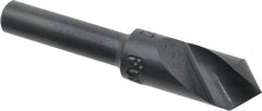 M.A. Ford - 3/8" Head Diam, 1/4" Shank Diam, 1 Flute 90° High Speed Steel Countersink - Industrial Tool & Supply