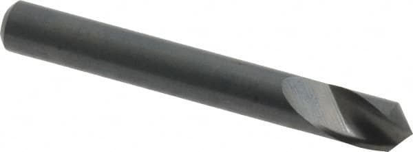 M.A. Ford - 1/4" Head Diam, 1/4" Shank Diam, 1 Flute 100° High Speed Steel Countersink - Industrial Tool & Supply