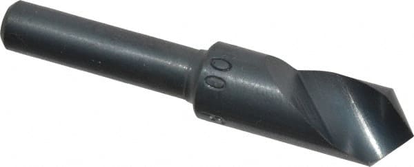 M.A. Ford - 3/8" Head Diam, 1/4" Shank Diam, 1 Flute 100° High Speed Steel Countersink - Industrial Tool & Supply