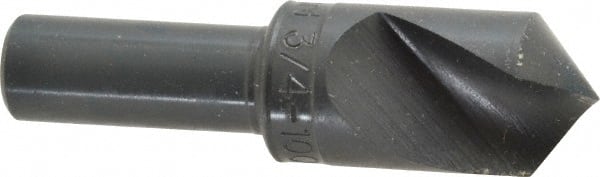 M.A. Ford - 3/4" Head Diam, 1/2" Shank Diam, 1 Flute 100° High Speed Steel Countersink - Industrial Tool & Supply