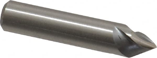 M.A. Ford - 1/4" Head Diam, 1/4" Shank Diam, 3 Flute 60° High Speed Steel Countersink - Industrial Tool & Supply