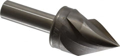 M.A. Ford - 1-1/8" Head Diam, 1/2" Shank Diam, 3 Flute 60° High Speed Steel Countersink - Industrial Tool & Supply
