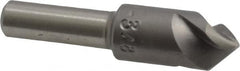 M.A. Ford - 3/8" Head Diam, 1/4" Shank Diam, 3 Flute 82° High Speed Steel Countersink - Industrial Tool & Supply