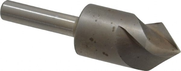 M.A. Ford - 5/8" Head Diam, 1/4" Shank Diam, 3 Flute 82° High Speed Steel Countersink - Industrial Tool & Supply