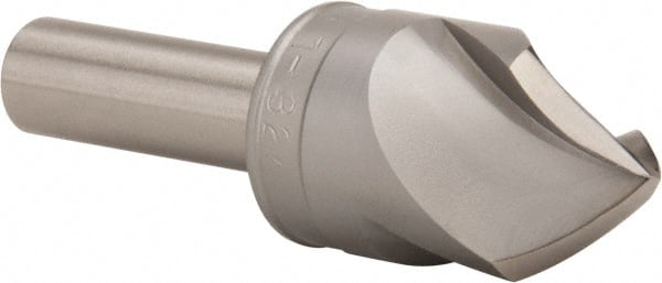 M.A. Ford - 1" Head Diam, 1/2" Shank Diam, 3 Flute 82° High Speed Steel Countersink - Industrial Tool & Supply