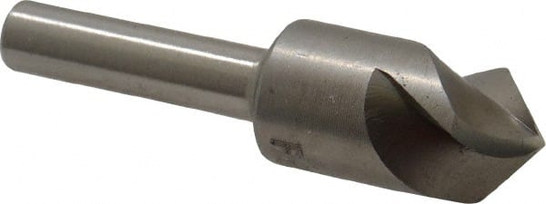 M.A. Ford - 1/2" Head Diam, 1/4" Shank Diam, 3 Flute 90° High Speed Steel Countersink - Industrial Tool & Supply