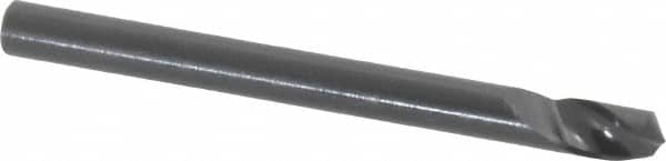 M.A. Ford - 1/8" Head Diam, 1/8" Shank Diam, 1 Flute 120° High Speed Steel Countersink - Industrial Tool & Supply