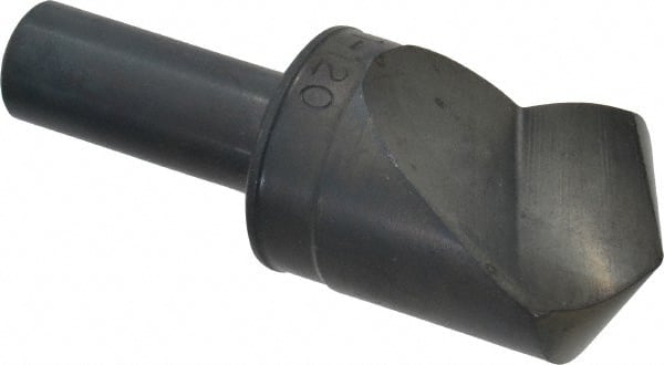 M.A. Ford - 1" Head Diam, 1/2" Shank Diam, 1 Flute 120° High Speed Steel Countersink - Industrial Tool & Supply