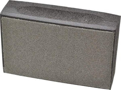 3M - Fine Grade, 125 Grit, Diamond Hand Pad - Black, 2-1/4" Wide x 3-3/4" Long, Coated - Industrial Tool & Supply
