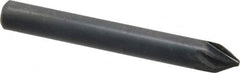 M.A. Ford - 1/4" Head Diam, 1/4" Shank Diam, 6 Flute 60° High Speed Steel Countersink - Industrial Tool & Supply