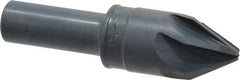 M.A. Ford - 3/4" Head Diam, 1/2" Shank Diam, 6 Flute 60° High Speed Steel Countersink - Industrial Tool & Supply