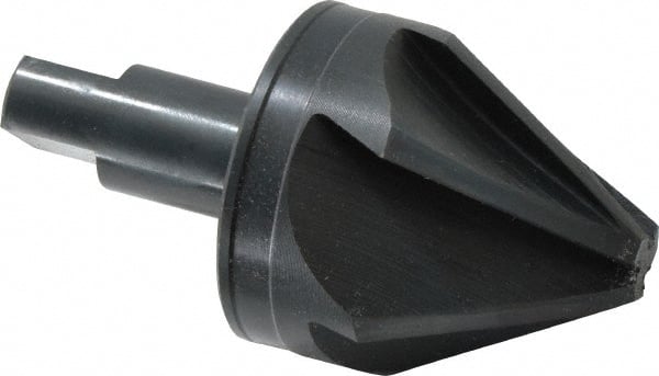 M.A. Ford - 2" Head Diam, 3/4" Shank Diam, 6 Flute 60° High Speed Steel Countersink - Industrial Tool & Supply