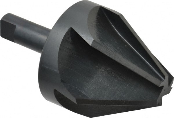 M.A. Ford - 3" Head Diam, 3/4" Shank Diam, 6 Flute 60° High Speed Steel Countersink - Industrial Tool & Supply