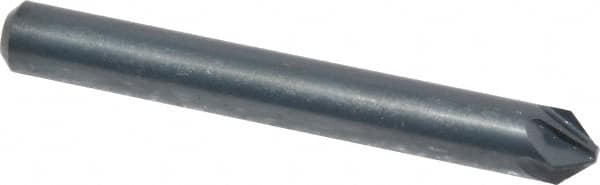 M.A. Ford - 3/16" Head Diam, 3/16" Shank Diam, 6 Flute 82° High Speed Steel Countersink - Industrial Tool & Supply