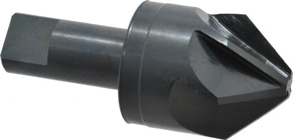 M.A. Ford - 1-1/2" Head Diam, 3/4" Shank Diam, 6 Flute 82° High Speed Steel Countersink - Industrial Tool & Supply