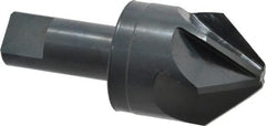 M.A. Ford - 1-1/2" Head Diam, 3/4" Shank Diam, 6 Flute 82° High Speed Steel Countersink - Industrial Tool & Supply