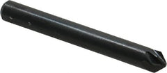 M.A. Ford - 3/16" Head Diam, 3/16" Shank Diam, 6 Flute 90° High Speed Steel Countersink - Industrial Tool & Supply