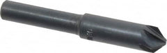 M.A. Ford - 5/16" Head Diam, 1/4" Shank Diam, 6 Flute 90° High Speed Steel Countersink - Industrial Tool & Supply