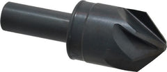 M.A. Ford - 1" Head Diam, 1/2" Shank Diam, 6 Flute 90° High Speed Steel Countersink - Industrial Tool & Supply