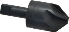 M.A. Ford - 1-1/4" Head Diam, 1/2" Shank Diam, 6 Flute 90° High Speed Steel Countersink - Industrial Tool & Supply