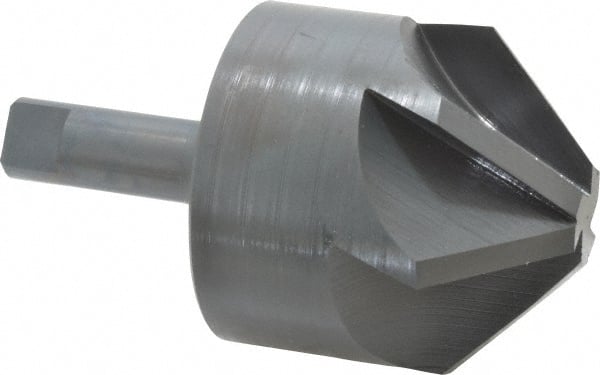 M.A. Ford - 3" Head Diam, 3/4" Shank Diam, 6 Flute 90° High Speed Steel Countersink - Industrial Tool & Supply