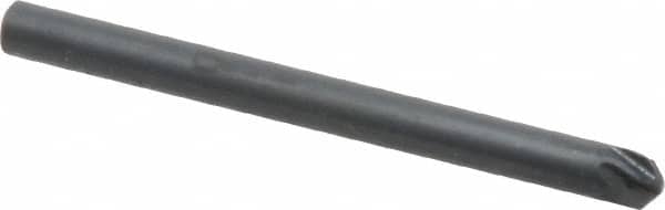 M.A. Ford - 1/8" Head Diam, 1/8" Shank Diam, 6 Flute 100° High Speed Steel Countersink - Industrial Tool & Supply
