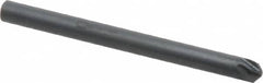 M.A. Ford - 1/8" Head Diam, 1/8" Shank Diam, 6 Flute 100° High Speed Steel Countersink - Industrial Tool & Supply