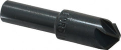 M.A. Ford - 1/2" Head Diam, 3/8" Shank Diam, 6 Flute 100° High Speed Steel Countersink - Industrial Tool & Supply