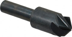 M.A. Ford - 5/8" Head Diam, 3/8" Shank Diam, 6 Flute 100° High Speed Steel Countersink - Industrial Tool & Supply