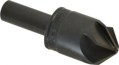 M.A. Ford - 1" Head Diam, 1/2" Shank Diam, 6 Flute 100° High Speed Steel Countersink - Industrial Tool & Supply
