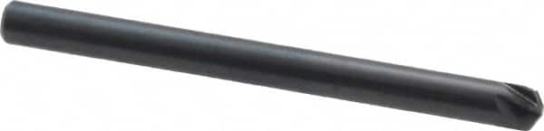 M.A. Ford - 1/8" Head Diam, 1/8" Shank Diam, 6 Flute 120° High Speed Steel Countersink - Industrial Tool & Supply